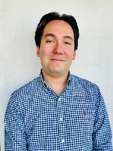 Man wearing a checked shirt